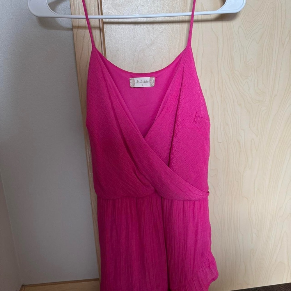 Pink Ruffled Romper - Picture 3 of 5